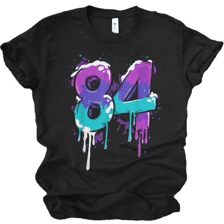 Vintage Baseball 84 Number Unisex Jersey T-Shirt