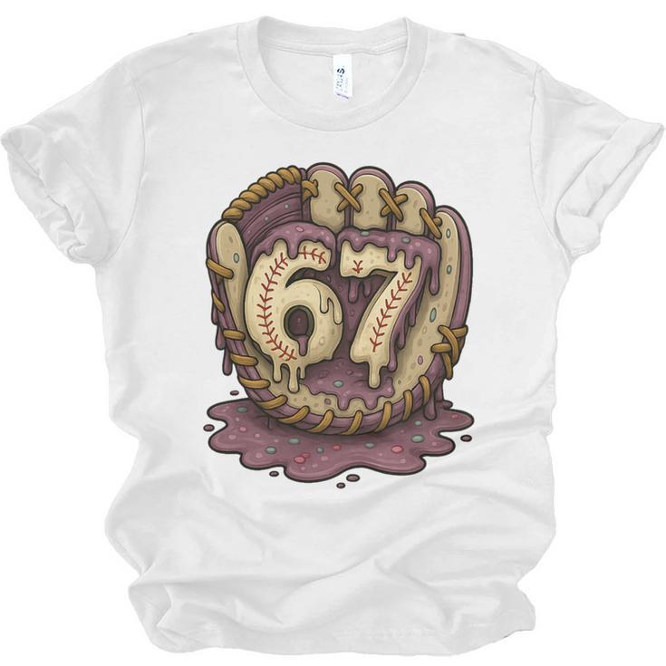 67 Ice Cream Drip Six Seven Baseball Premium Tri-Blend Unisex Jersey T-Shirt