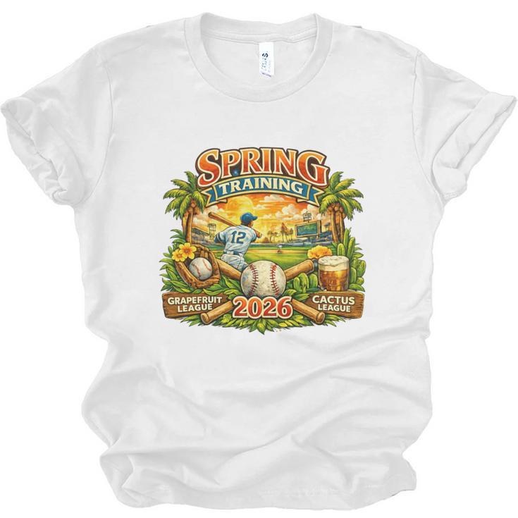 Awesome Spring Trainings 2026 Baseball Arizona Florida Unisex Jersey T-Shirt