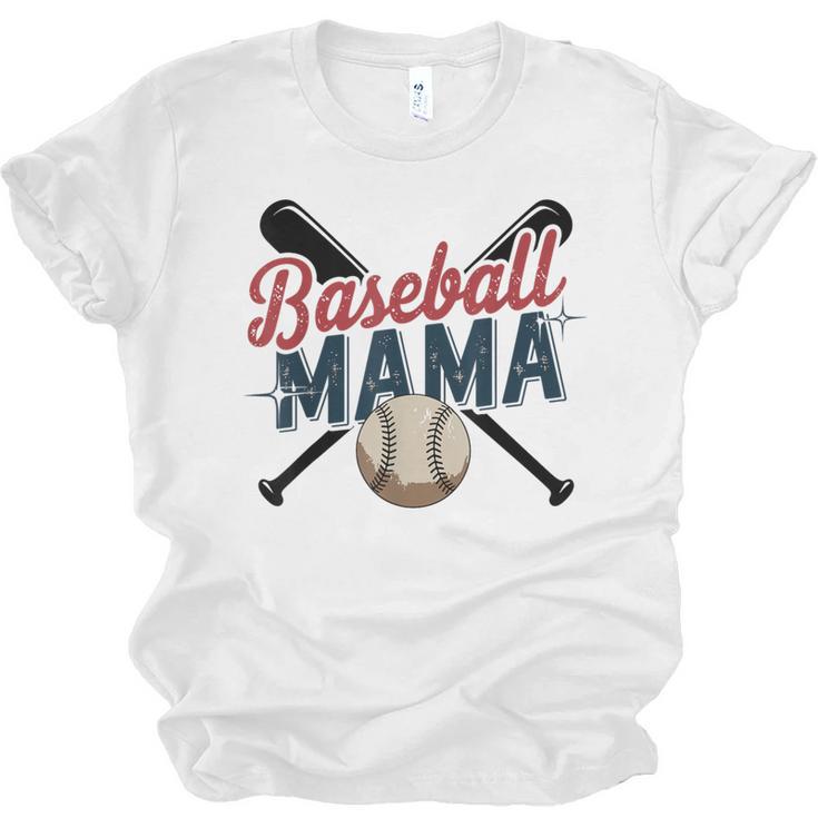 Baseball Mama Squad Proud Sports Mom Game Day Unisex Jersey T-Shirt