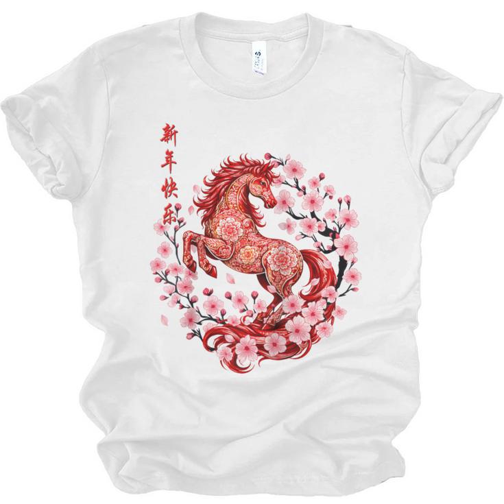 Chinese New Year 2026 Year Of The Horse Raglan Baseball Tee Unisex Jersey T-Shirt