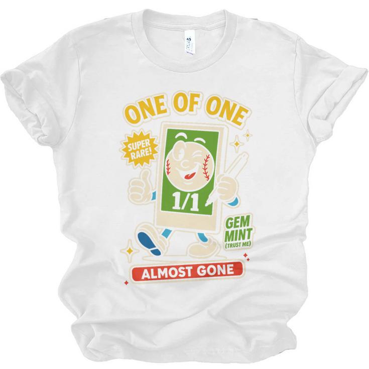 Hobby Trading Card Parody Humor 11 Baseball Cards Collector Premium Unisex Jersey T-Shirt