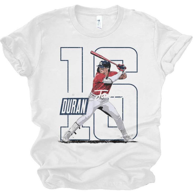 Jarren Duran Boston MLB Baseball Players MLBJDU202M Unisex Jersey T-Shirt