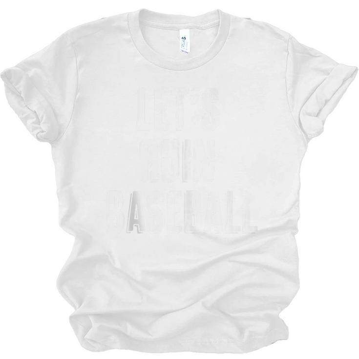 Let's Ruin Baseball Unisex Jersey T-Shirt
