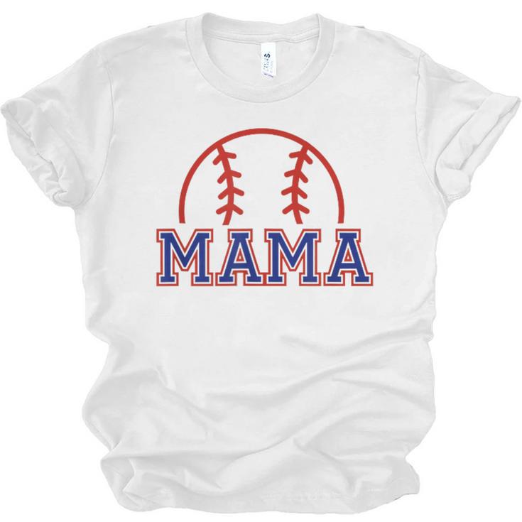 Mom Of Rookie 1st Birthday Baseball Boy Family Matching Unisex Jersey T-Shirt
