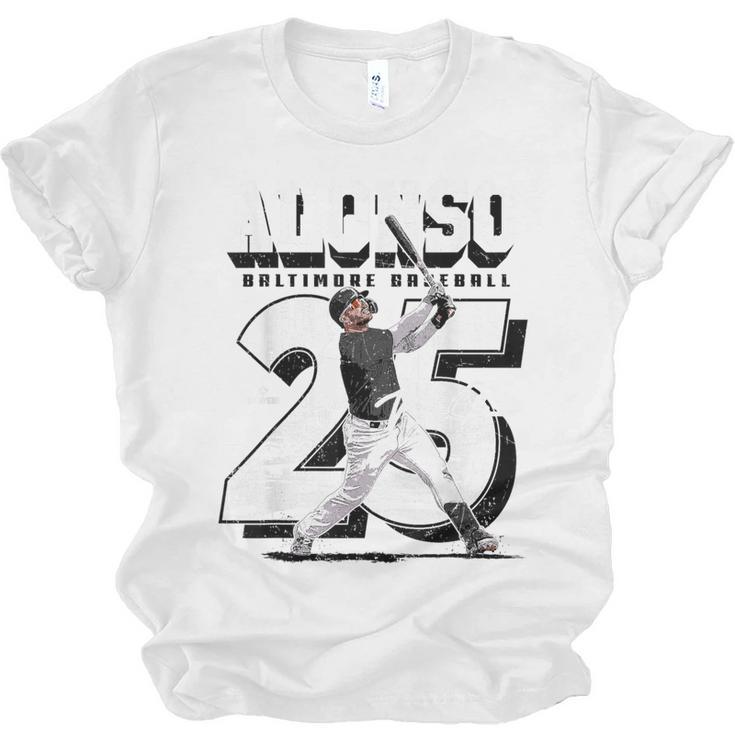 Pete Alonso Baltimore Baseball Players MLBPAL204M Unisex Jersey T-Shirt