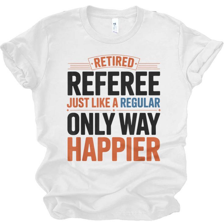 Retired Basketball Referee For Baseball Refs Unisex Jersey T-Shirt