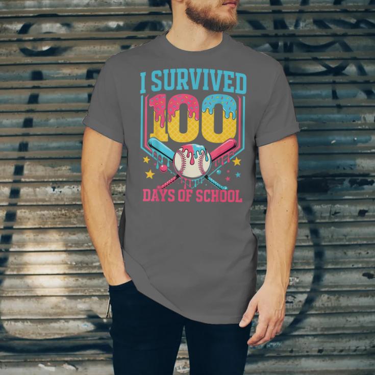 100 Days Of School Baseball Drip 100 Days Boy Girl Kids Unisex Jersey T-Shirt 100 Days Of School Baseball Drip 100 Days Boy Girl Kids Unisex Jersey T-Shirt