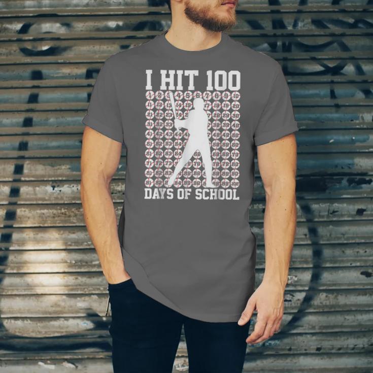 100 Days Of School Boys Kids 100th Day Balls For Baseball Unisex Jersey T-Shirt