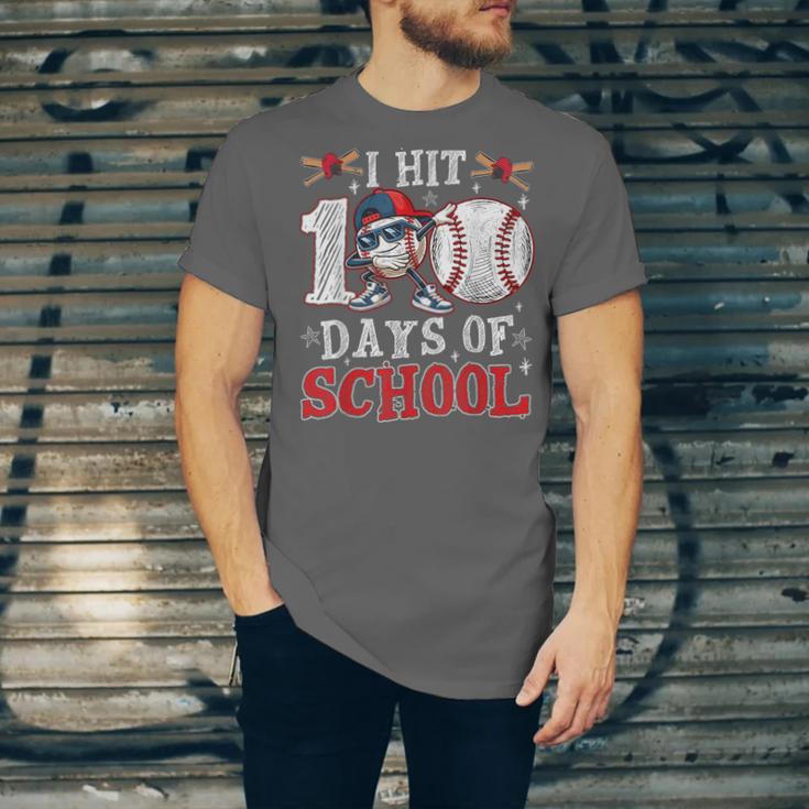 100 Days Of School Dabbing Baseball Hit Student Kids Boys Unisex Jersey T-Shirt 100 Days Of School Dabbing Baseball Hit Student Kids Boys Unisex Jersey T-Shirt