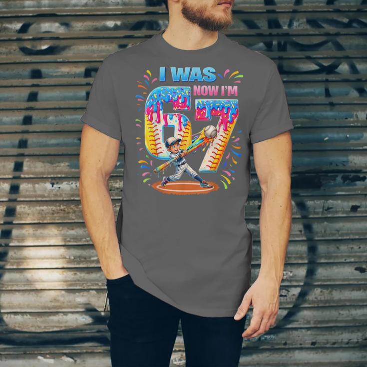 I Was 6 Now I'm 7 Baseball Birthday Boy For Teens Kids Unisex Jersey T-Shirt I Was 6 Now I'm 7 Baseball Birthday Boy For Teens Kids Unisex Jersey T-Shirt