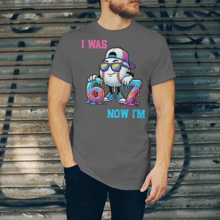 I Was 6 Now I'm 7 Baseball Birthday Drip Ice Cream Boy Unisex Jersey T-Shirt I Was 6 Now I'm 7 Baseball Birthday Drip Ice Cream Boy Unisex Jersey T-Shirt