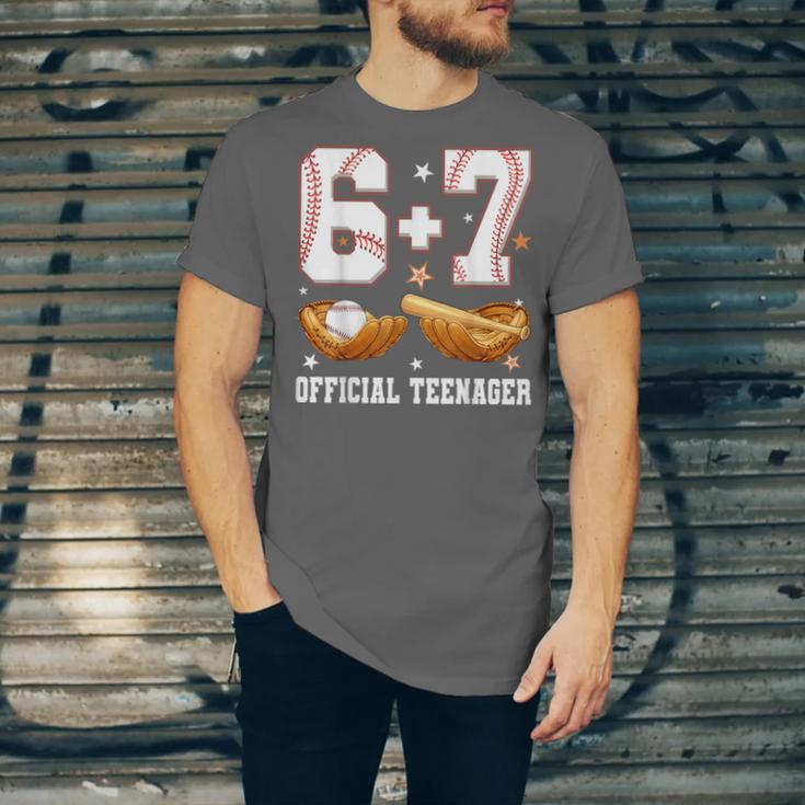 67 13 Year Old Official Teenager Baseball Boy 13th Birthday Unisex Jersey T-Shirt 67 13 Year Old Official Teenager Baseball Boy 13th Birthday Unisex Jersey T-Shirt