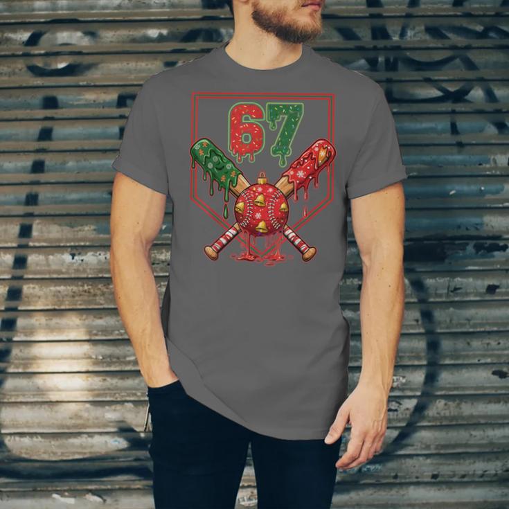 67 Baseball Drip Christmas Meme Six Seven Gen Alpha Slang Unisex Jersey T-Shirt 67 Baseball Drip Christmas Meme Six Seven Gen Alpha Slang Unisex Jersey T-Shirt