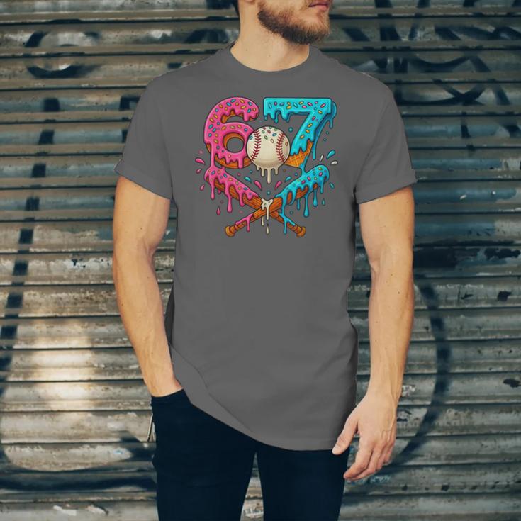 67 Ice Cream Drip Baseball Meme – Six Seven Gen Alpha Unisex Jersey T-Shirt 67 Ice Cream Drip Baseball Meme – Six Seven Gen Alpha Unisex Jersey T-Shirt