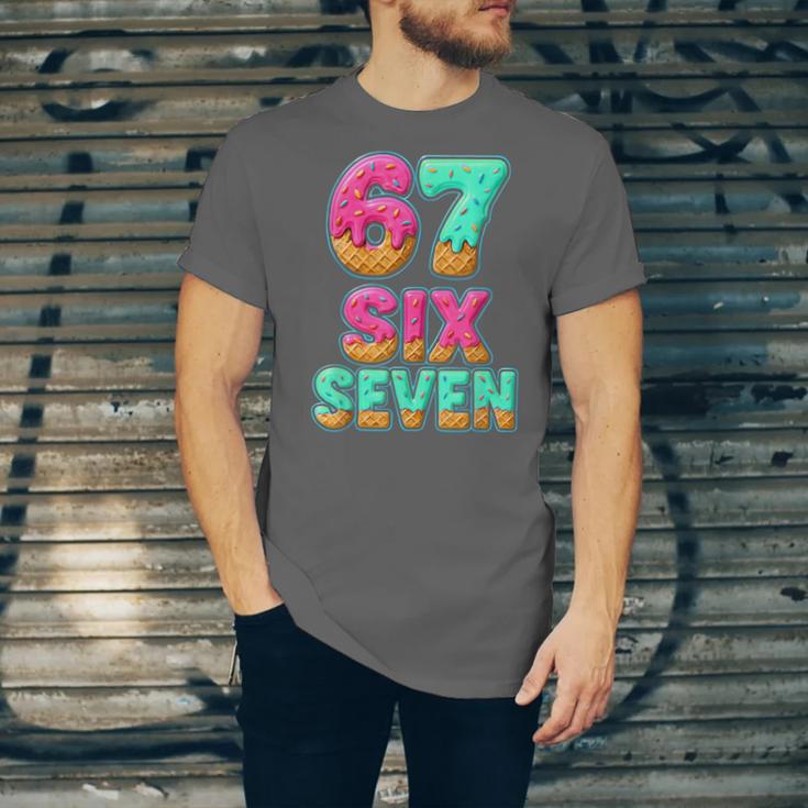 67 Ice Cream Drip Baseball Six Seven 6-7 Meme Teen Boy Unisex Jersey T-Shirt 67 Ice Cream Drip Baseball Six Seven 6-7 Meme Teen Boy Unisex Jersey T-Shirt
