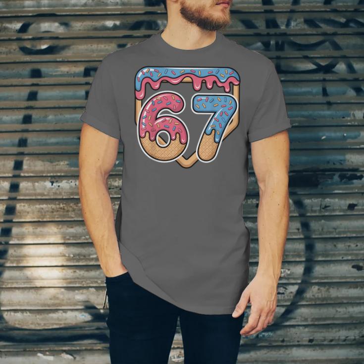 67 Ice Cream Drip Meme Baseball Unisex Jersey T-Shirt