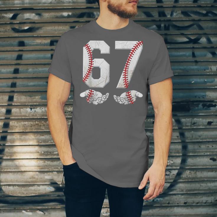 67 Six Seven Number 6 7 Meme Baseball Six Seven For Boys Men Unisex Jersey T-Shirt 67 Six Seven Number 6 7 Meme Baseball Six Seven For Boys Men Unisex Jersey T-Shirt