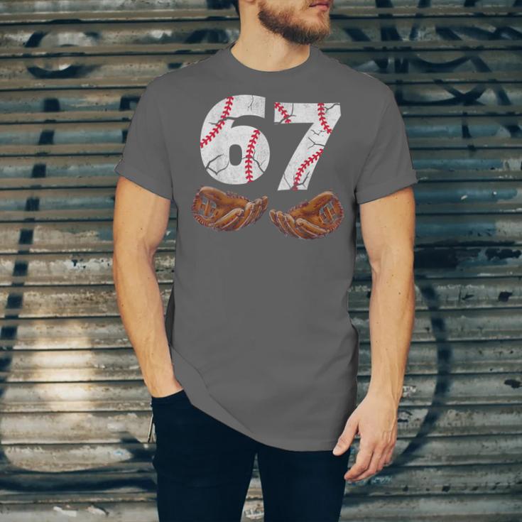 67 Trend Baseball Six Seven Number For Boys Men Unisex Jersey T-Shirt 67 Trend Baseball Six Seven Number For Boys Men Unisex Jersey T-Shirt
