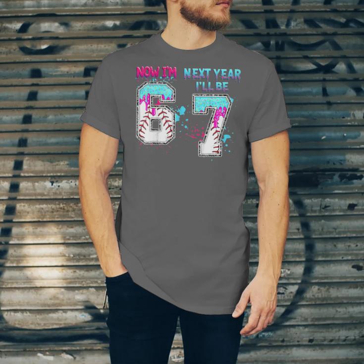 6th Birthday Now I'm 6 Next Year I'Ll Be 7 Baseball Drip 67 Unisex Jersey T-Shirt 6th Birthday Now I'm 6 Next Year I'Ll Be 7 Baseball Drip 67 Unisex Jersey T-Shirt