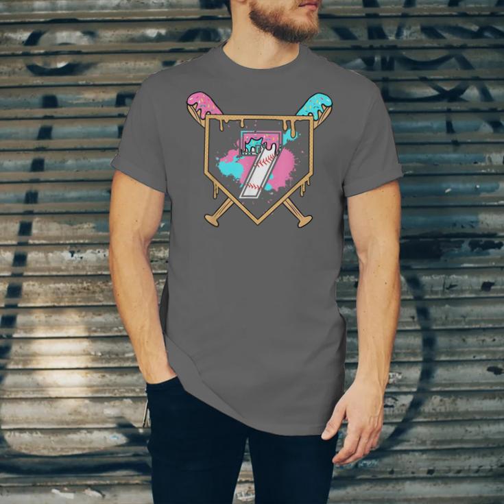 7th Birthday Baseball Bat Ice-Cream Drip 7yrs Old Boys Girls Unisex Jersey T-Shirt 7th Birthday Baseball Bat Ice-Cream Drip 7yrs Old Boys Girls Unisex Jersey T-Shirt