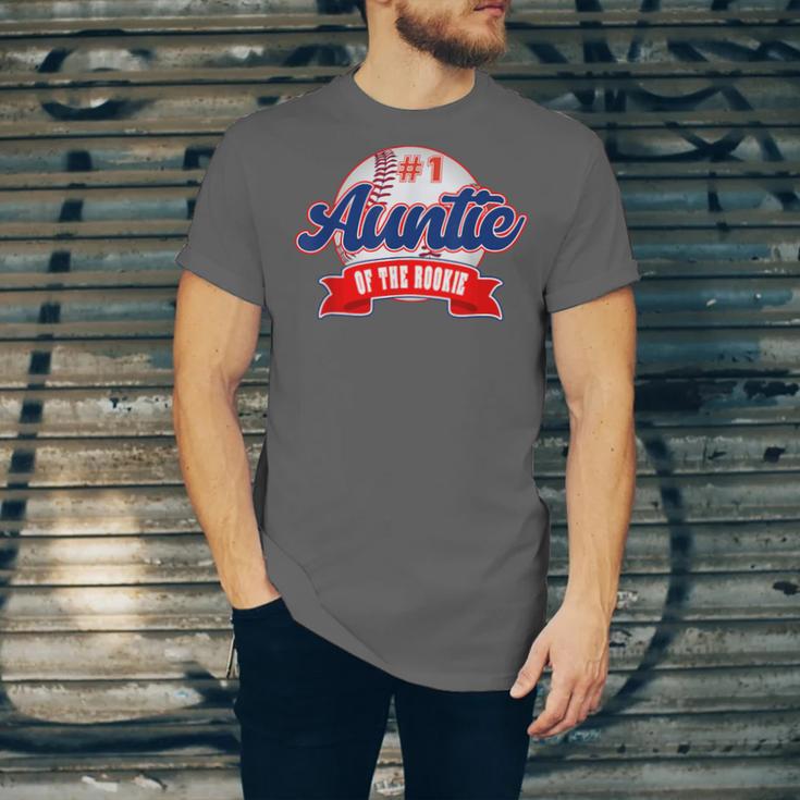 Auntie Rookie Of Year 1st Birthday Baseball Theme Matching Unisex Jersey T-Shirt Auntie Rookie Of Year 1st Birthday Baseball Theme Matching Unisex Jersey T-Shirt