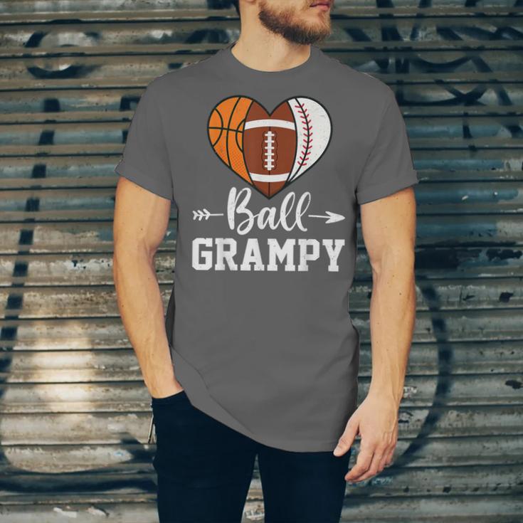Ball Grampy Basketball Football Baseball Player Unisex Jersey T-Shirt Ball Grampy Basketball Football Baseball Player Unisex Jersey T-Shirt