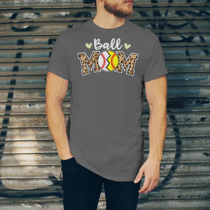 Ball Mom Leopard Baseball Softball Player Mom Unisex Jersey T-Shirt Ball Mom Leopard Baseball Softball Player Mom Unisex Jersey T-Shirt