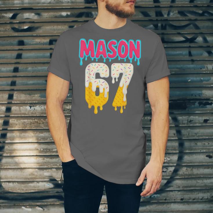 Baseball 6 7 Ice Cream Drip Number 67 Six Seven Meme Unisex Jersey T-Shirt Baseball 6 7 Ice Cream Drip Number 67 Six Seven Meme Unisex Jersey T-Shirt