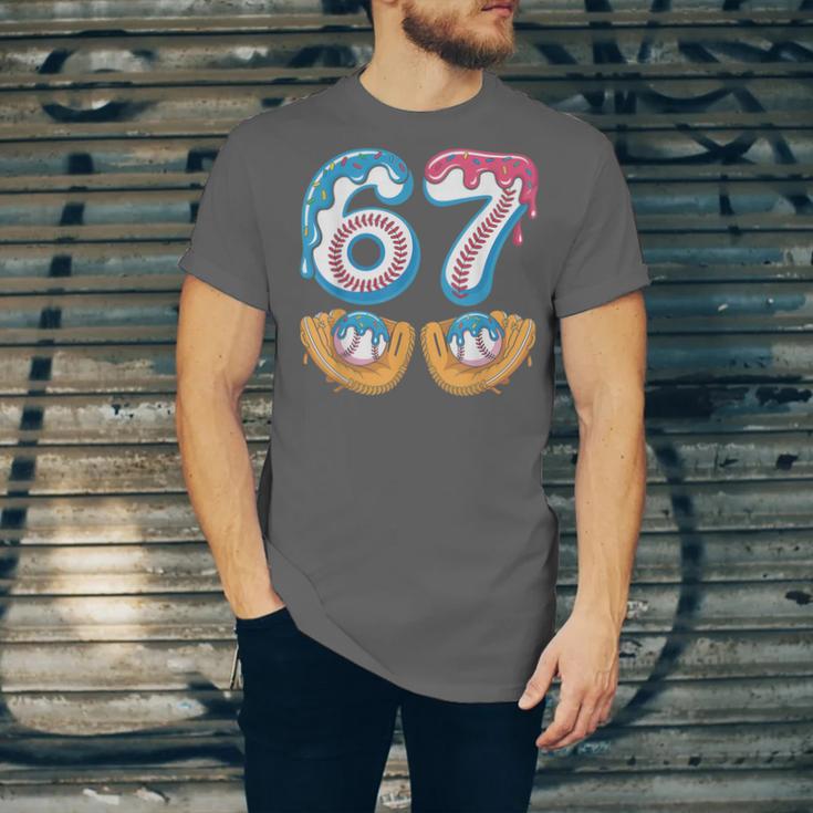Baseball 67 Ice Cream Drip 67 Meme Player T-Shirt Unisex Jersey T-Shirt