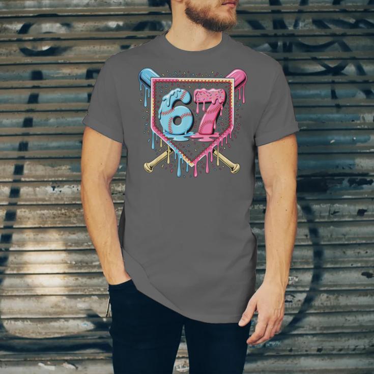 Baseball 67 Ice Cream Drip Six Seven Meme Boy Girl Kid Unisex Jersey T-Shirt Baseball 67 Ice Cream Drip Six Seven Meme Boy Girl Kid Unisex Jersey T-Shirt