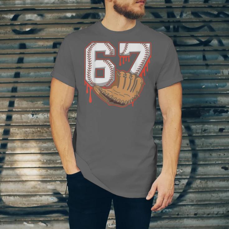 Baseball 67 Six Seven Alpha Slang 6 7 Meme Kids Teachers Boy Unisex Jersey T-Shirt Baseball 67 Six Seven Alpha Slang 6 7 Meme Kids Teachers Boy Unisex Jersey T-Shirt