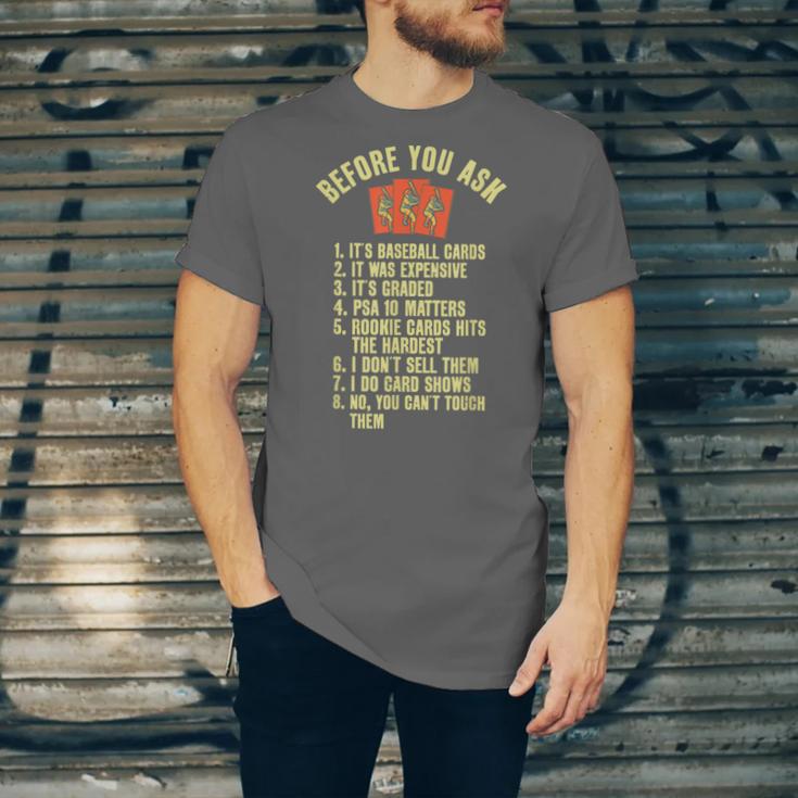 Baseball Card Collector Baseball Card Trading Unisex Jersey T-Shirt Baseball Card Collector Baseball Card Trading Unisex Jersey T-Shirt
