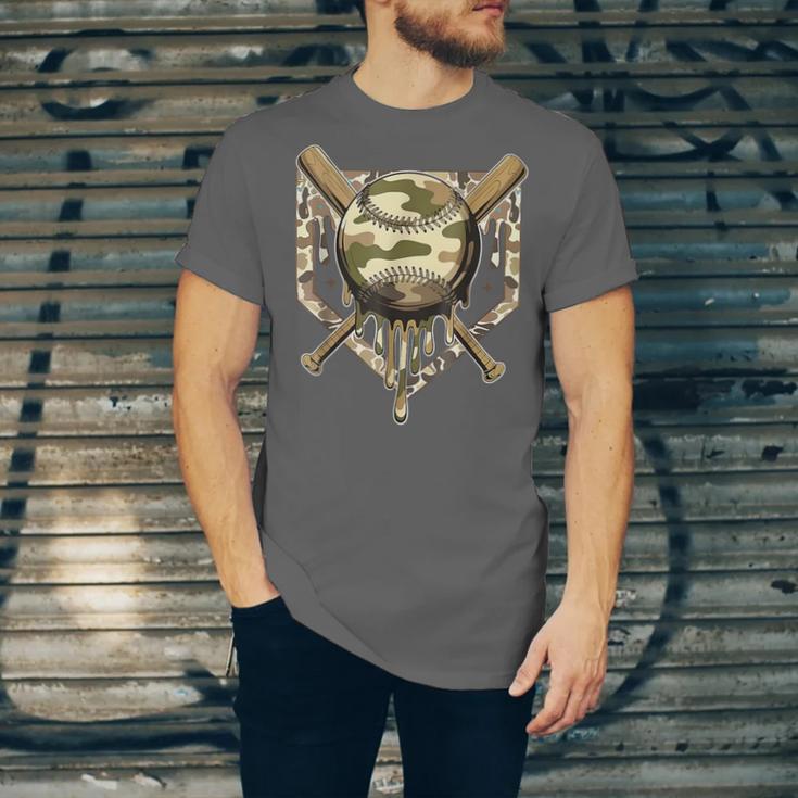 Baseball Drip For Boys Ice Cream Dripping Boys Baseball Camo Unisex Jersey T-Shirt Baseball Drip For Boys Ice Cream Dripping Boys Baseball Camo Unisex Jersey T-Shirt