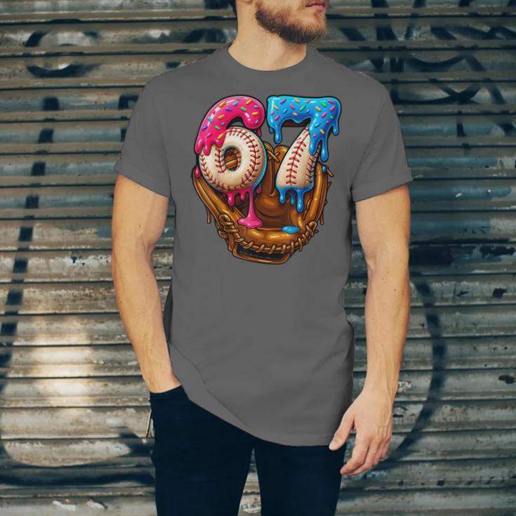 Baseball Drip Ice Cream Number 67 Player Or 67th Birthday Unisex Jersey T-Shirt Baseball Drip Ice Cream Number 67 Player Or 67th Birthday Unisex Jersey T-Shirt