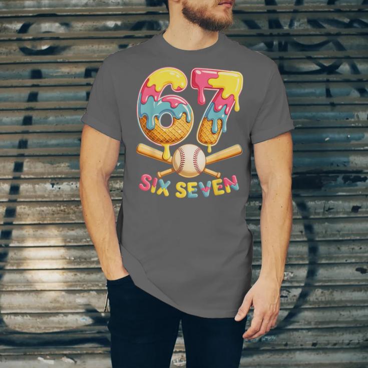 Baseball Drip Ice Cream Number 67 Player Lifestyle Unisex Jersey T-Shirt Baseball Drip Ice Cream Number 67 Player Lifestyle Unisex Jersey T-Shirt