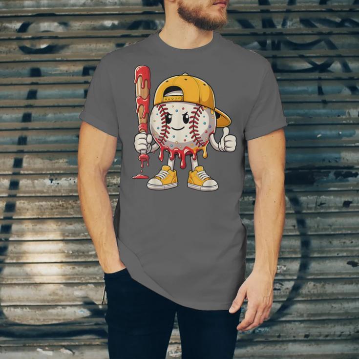 Baseball Drip Baseball Life Style 101 Apparel Youth Unisex Jersey T-Shirt Baseball Drip Baseball Life Style 101 Apparel Youth Unisex Jersey T-Shirt