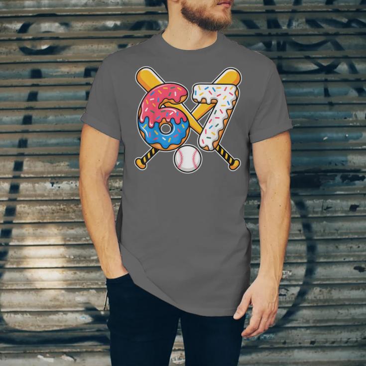 Baseball Drip Number 67 Player 67th Birthday Meme Unisex Jersey T-Shirt
