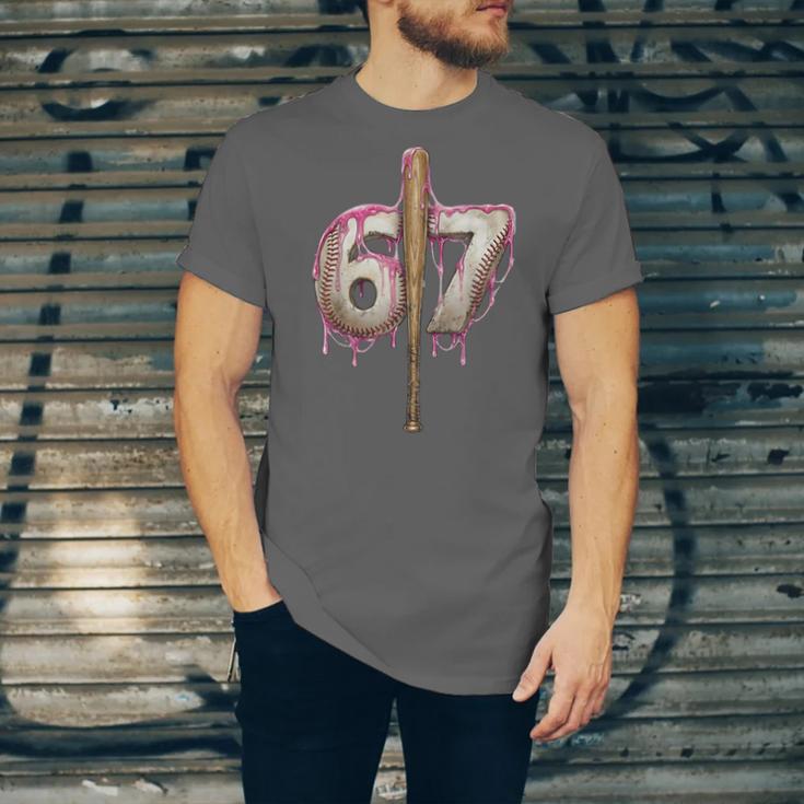 Baseball Drip Number 67 Sports Player Six Seven Meme Fan Unisex Jersey T-Shirt Baseball Drip Number 67 Sports Player Six Seven Meme Fan Unisex Jersey T-Shirt