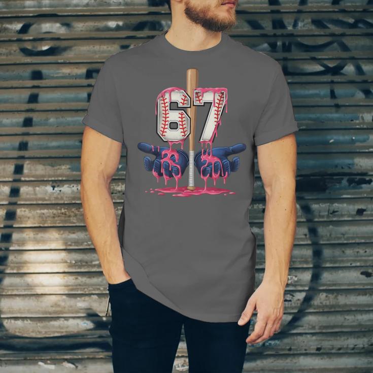 Baseball Drip Shirt Youth Baseball Glove Drip Ice Cream Unisex Jersey T-Shirt Baseball Drip Shirt Youth Baseball Glove Drip Ice Cream Unisex Jersey T-Shirt