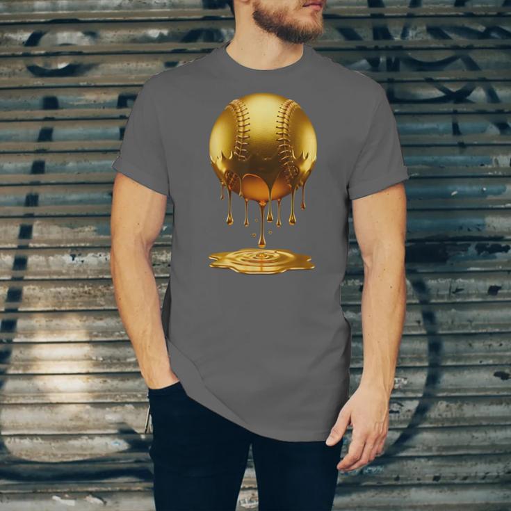 Baseball Dripping Drip Gold Sport Player Coach Baller Unisex Jersey T-Shirt Baseball Dripping Drip Gold Sport Player Coach Baller Unisex Jersey T-Shirt