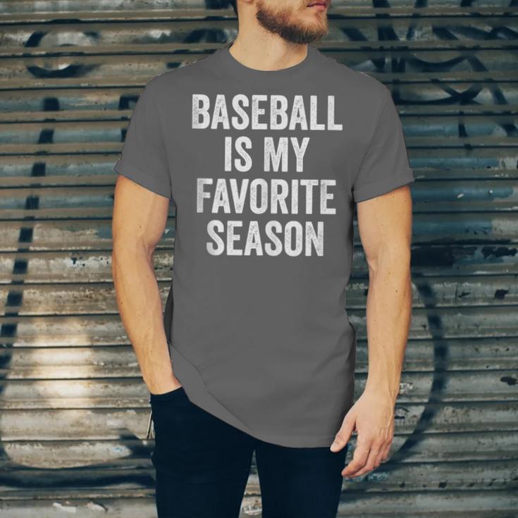 Baseball Is My Favorite Season Baseball Player Unisex Jersey T-Shirt Baseball Is My Favorite Season Baseball Player Unisex Jersey T-Shirt