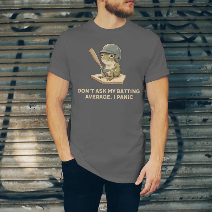 Baseball Frog Saying Batting Retro Artwork Unisex Jersey T-Shirt Baseball Frog Saying Batting Retro Artwork Unisex Jersey T-Shirt
