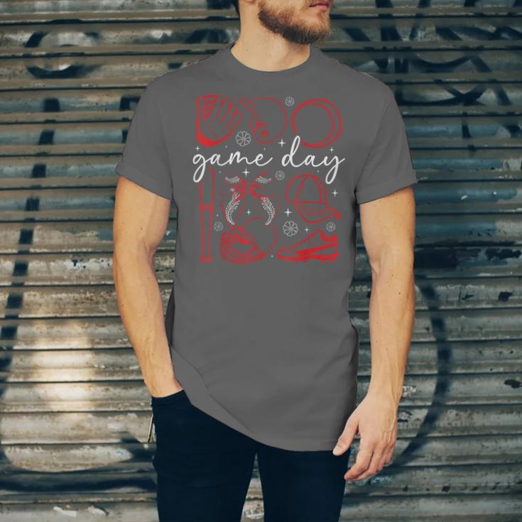 Baseball Game Day Coquette Game Day Baseball Unisex Jersey T-Shirt Baseball Game Day Coquette Game Day Baseball Unisex Jersey T-Shirt