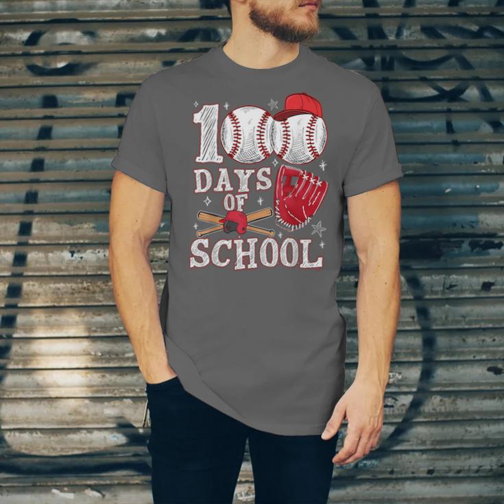 Baseball Happy 100 Days Of School Boy Girl Kid Teacher Unisex Jersey T-Shirt Baseball Happy 100 Days Of School Boy Girl Kid Teacher Unisex Jersey T-Shirt