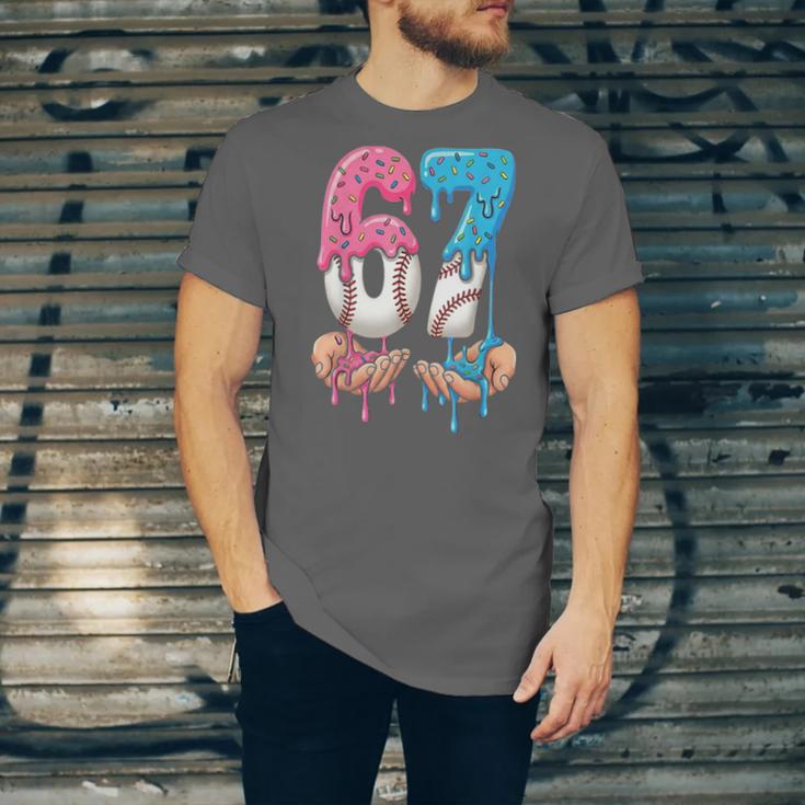 Baseball Ice Cream Drip 67 Hands Six Seven Boys Unisex Jersey T-Shirt Baseball Ice Cream Drip 67 Hands Six Seven Boys Unisex Jersey T-Shirt