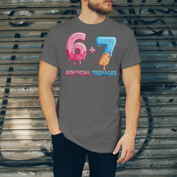 Baseball Ice Cream Drip 67 Official Teenager 13th Birthday Unisex Jersey T-Shirt Baseball Ice Cream Drip 67 Official Teenager 13th Birthday Unisex Jersey T-Shirt