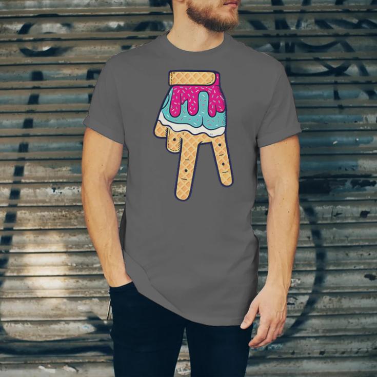 Baseball Ice Cream Drip Home Plate Glove Respect Drip 2 Side Unisex Jersey T-Shirt Baseball Ice Cream Drip Home Plate Glove Respect Drip 2 Side Unisex Jersey T-Shirt