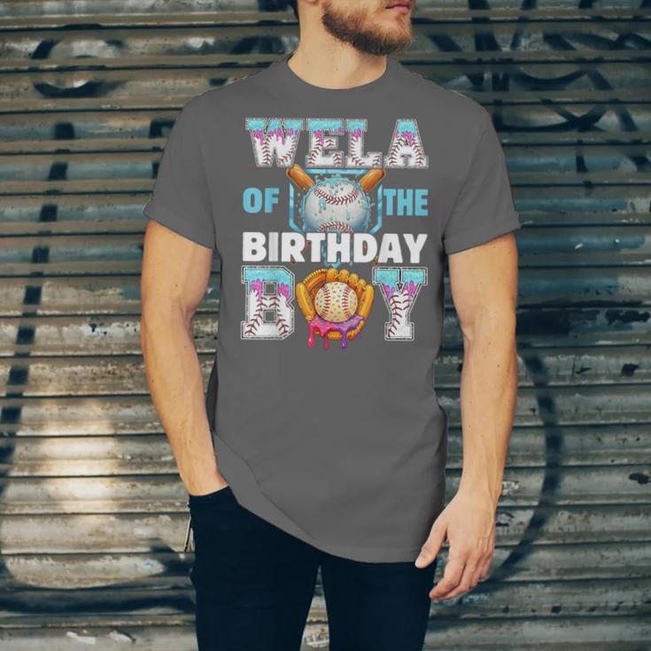 Baseball Ice Cream Drip Wela Of The Birthday Boy Unisex Jersey T-Shirt