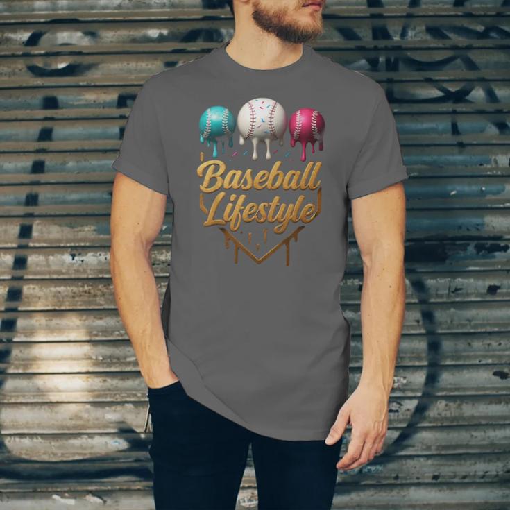 Baseball Lifestyle Drip Unisex Jersey T-Shirt Baseball Lifestyle Drip Unisex Jersey T-Shirt